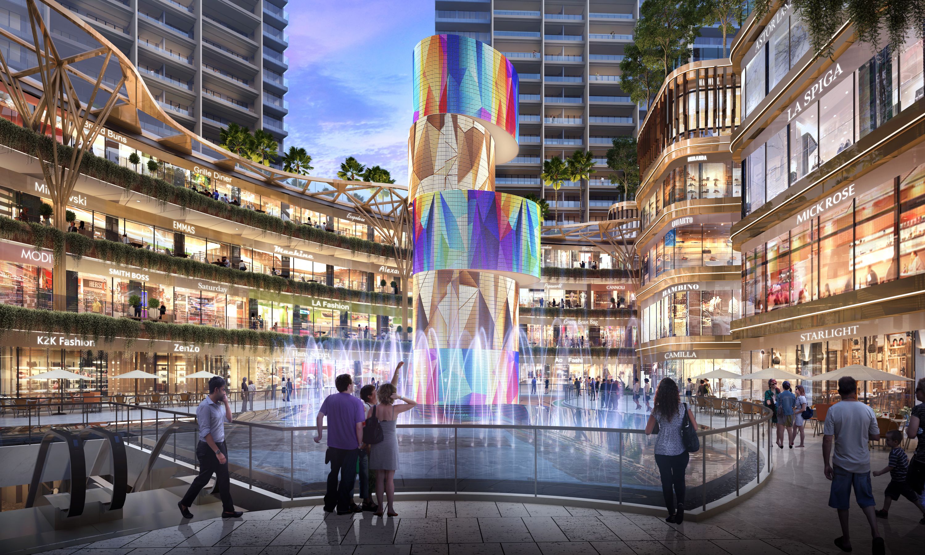 M3M The Cullinan - High Street Retail Shops